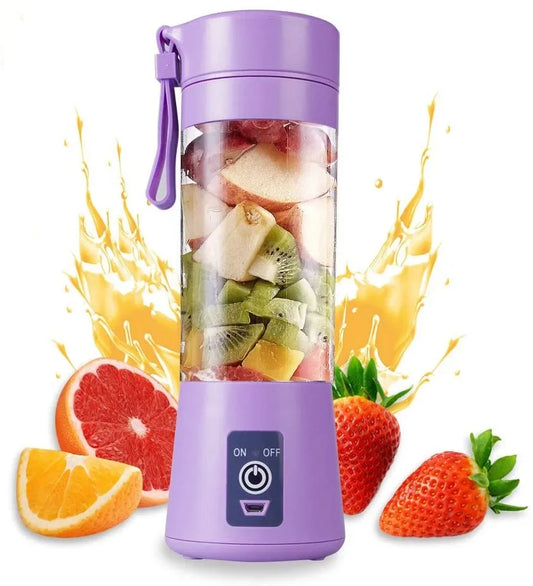Juice On-the-Go: The Portable Mini Electric Juicer That Makes Smoothies So Easy, Even Your Grandma Could Do It!